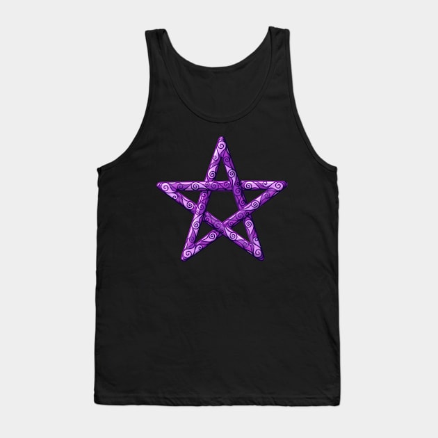 Pentagram Tank Top by Beth Wilson